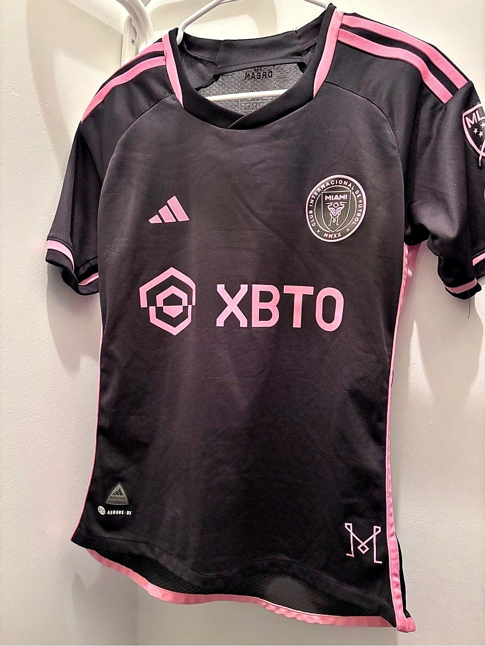 Inter Miami Adidas black Messi 3Jersey Small